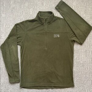 Mountain Hardwear Olive Green Fleece